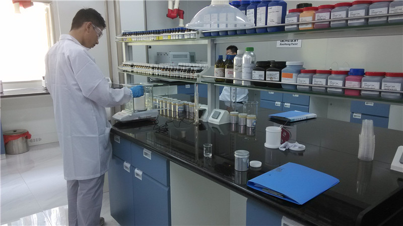 實驗室(shi)一角